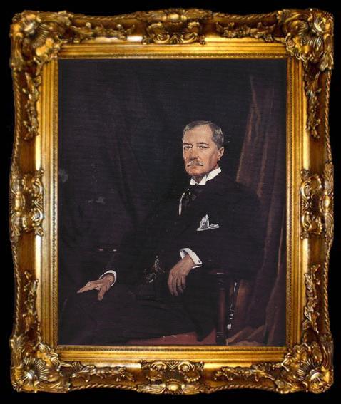 framed  Sir William Orpen Alexander Henderson,ist Lord Faringdon, ta009-2